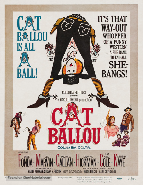 Cat Ballou - Movie Poster