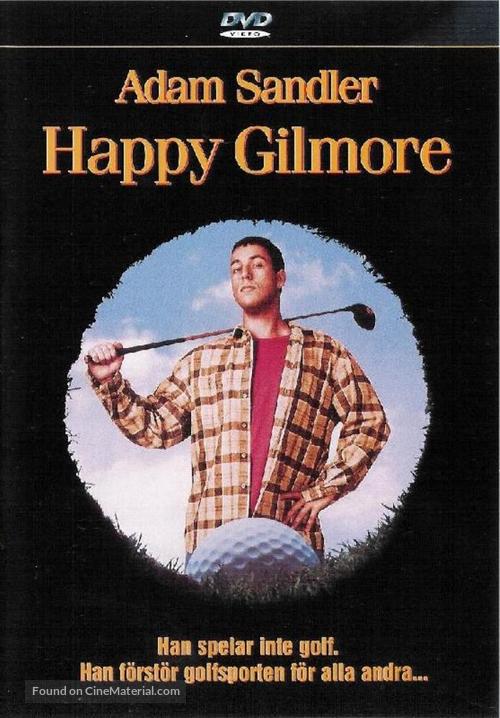 Happy Gilmore - Swedish DVD movie cover