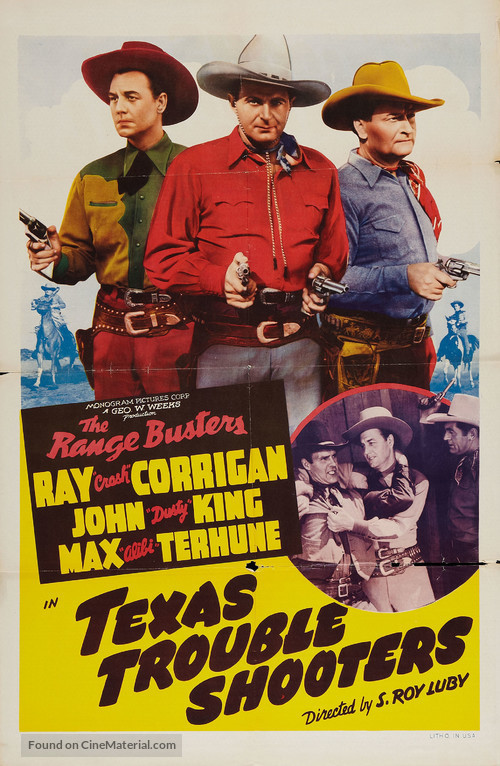 Texas Trouble Shooters - Movie Poster