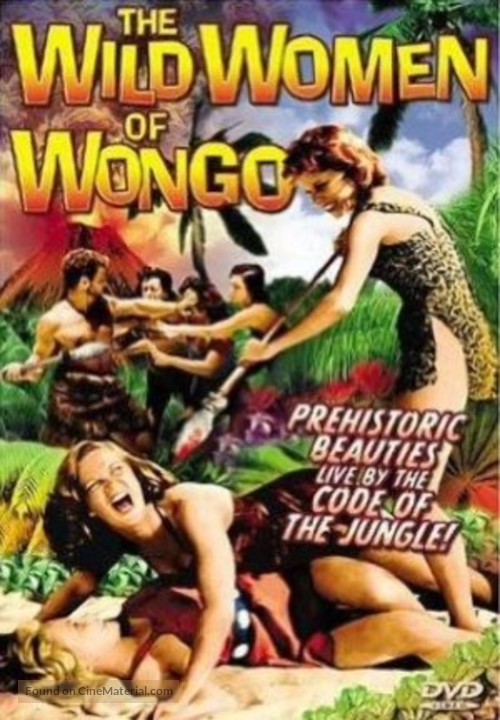The Wild Women of Wongo - DVD movie cover