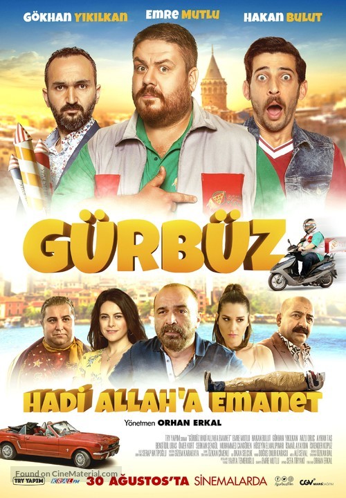 G&uuml;rb&uuml;z: Hadi Allah&#039;a Emanet - Turkish Movie Poster