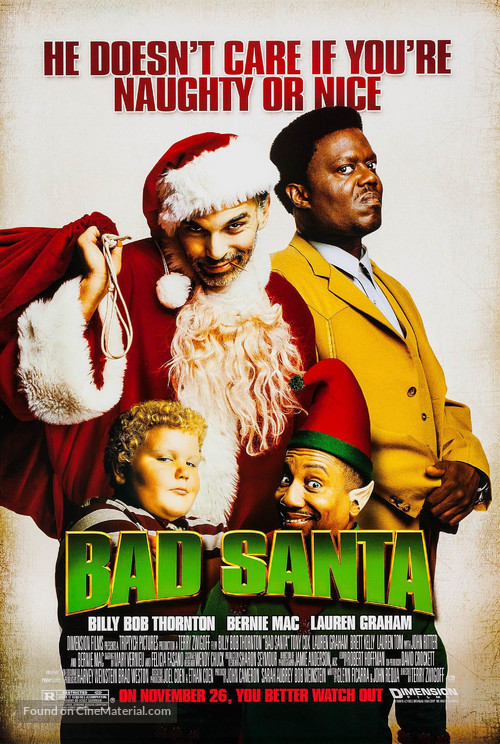 Bad Santa - Movie Poster
