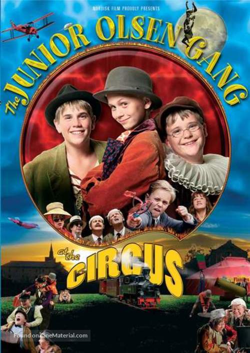 Olsenbanden Junior p&aring; cirkus - Norwegian poster