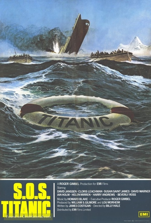 S.O.S. Titanic - British Movie Poster
