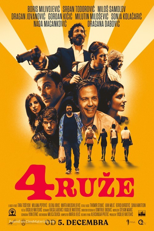 Cetiri Ruze - Serbian Movie Poster
