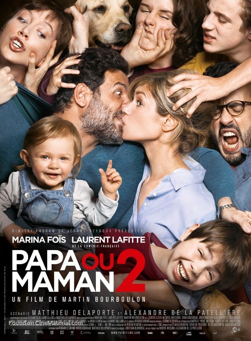 Papa ou maman 2 - French Movie Poster