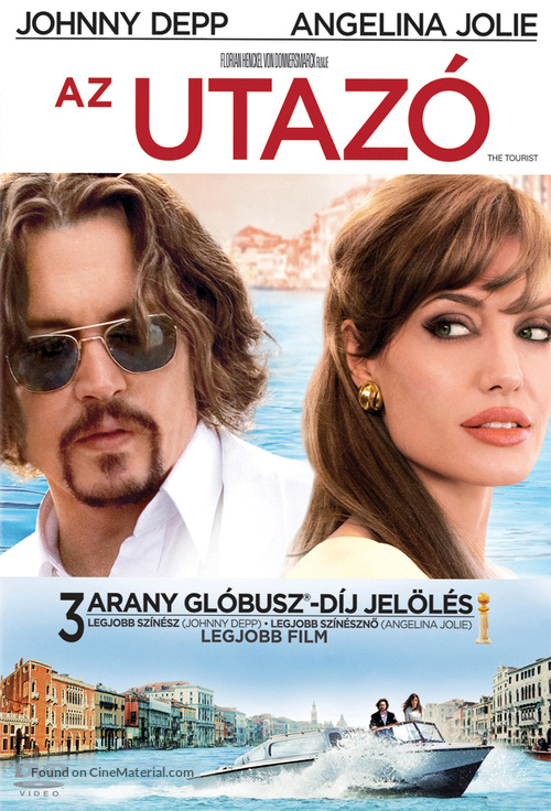 The Tourist - Hungarian DVD movie cover