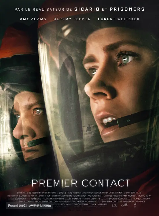 Arrival 2016 French Movie Poster