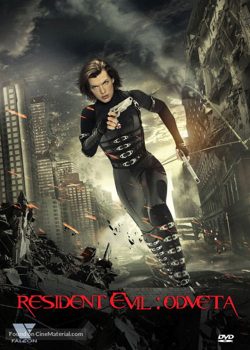 Resident Evil: Retribution - Czech DVD movie cover