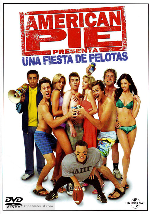 American Pie Presents: The Naked Mile - Spanish DVD movie cover