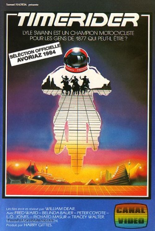 Timerider: The Adventure of Lyle Swann - French VHS movie cover