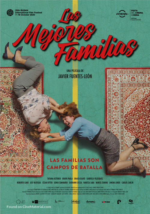 Las Mejores Familias - Colombian Movie Poster