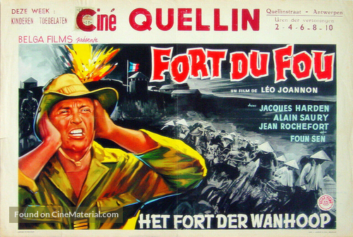 Fort-du-fou - Belgian Movie Poster