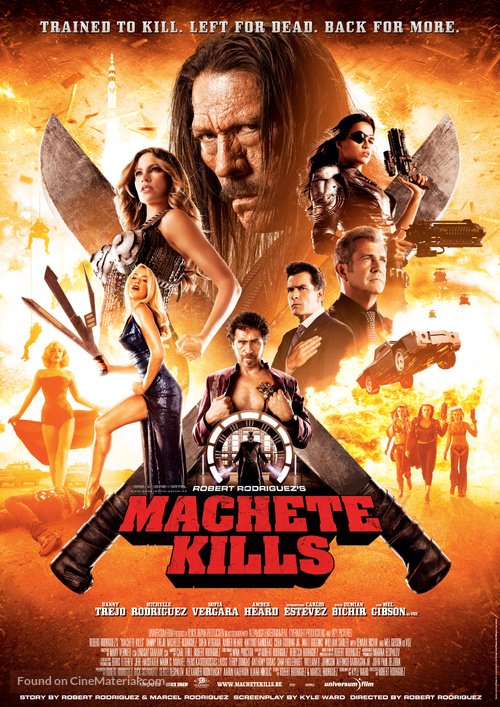 Machete Kills - Swiss Movie Poster