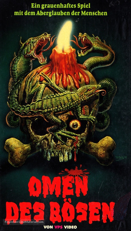 Gong tau - German VHS movie cover