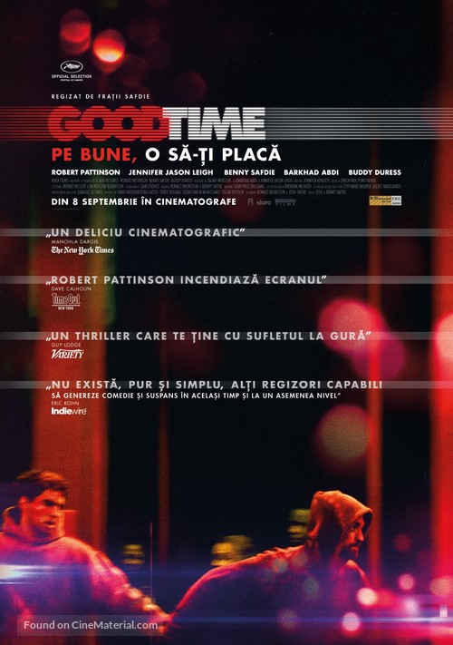 Good Time - Romanian Movie Poster