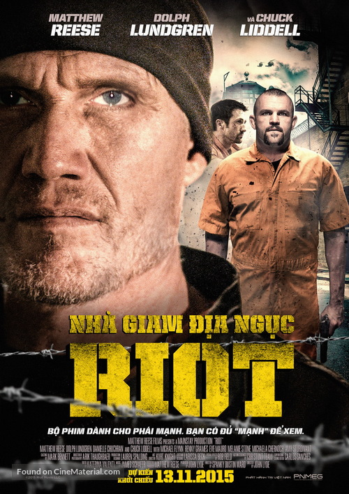 Riot - Vietnamese Movie Poster