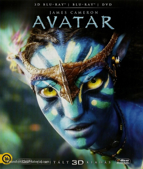 Avatar - Hungarian Blu-Ray movie cover