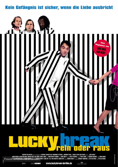 Lucky Break - German Movie Poster