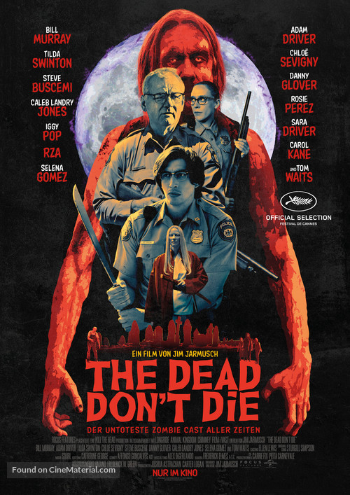 The Dead Don&#039;t Die - German Movie Poster