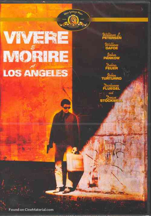 To Live and Die in L.A. - Italian Movie Cover
