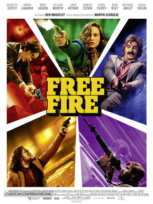 Free Fire - French Movie Poster