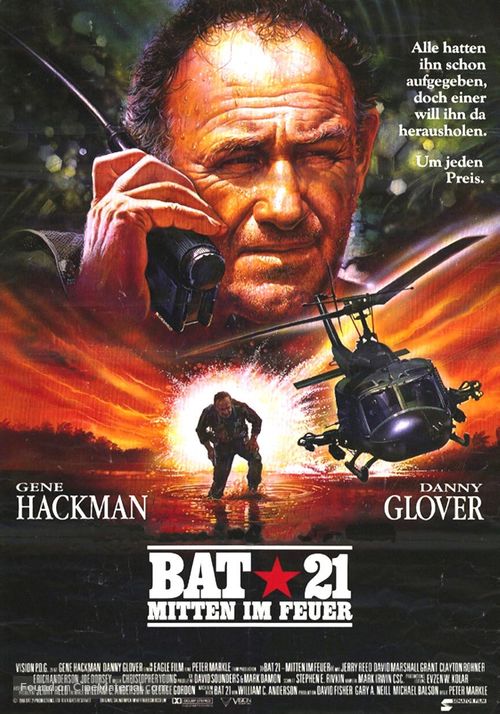 Bat*21 - German Movie Poster