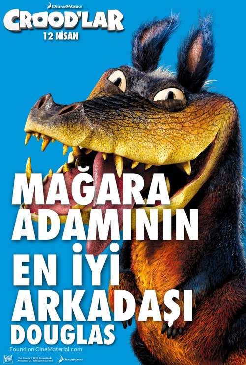 The Croods - Turkish Movie Poster