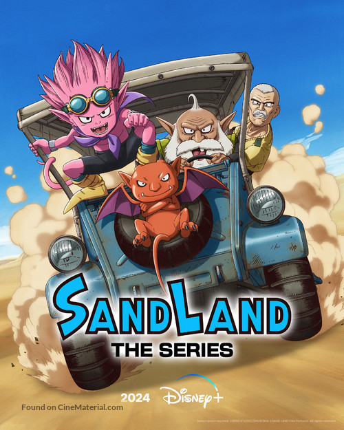 &quot;Sand Land: The Series&quot; - British Movie Poster