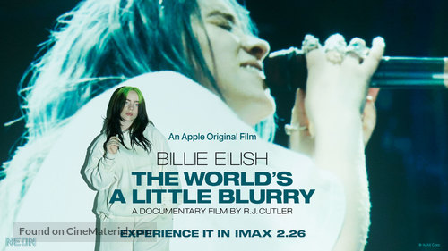 Billie Eilish: The World&#039;s a Little Blurry - Movie Poster