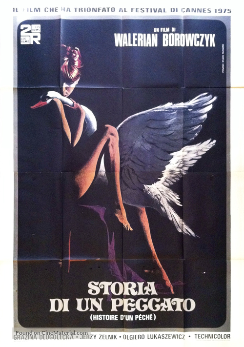 Dzieje grzechu - Italian Movie Poster