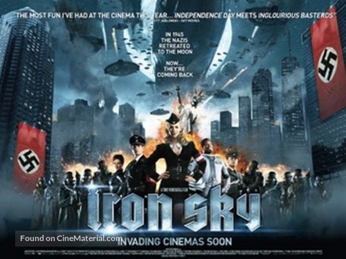 Iron Sky - British Movie Poster