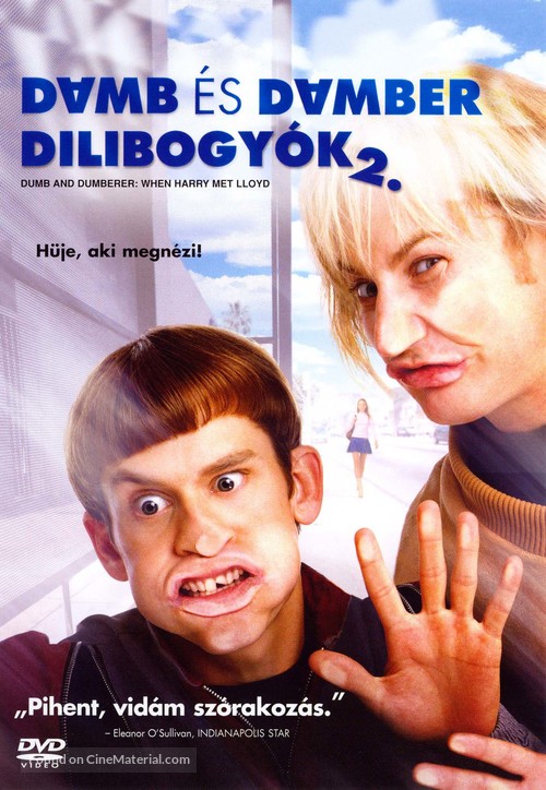 Dumb and Dumberer: When Harry Met Lloyd - Hungarian Movie Cover