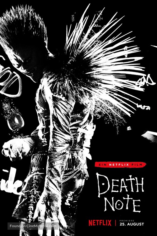 Death Note - German Movie Poster