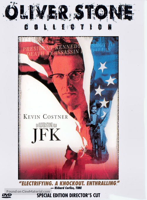JFK - Norwegian DVD movie cover