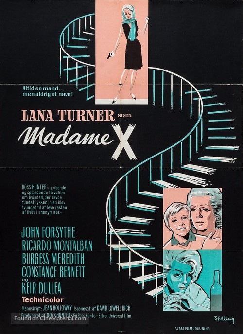 Madame X - Danish Movie Poster