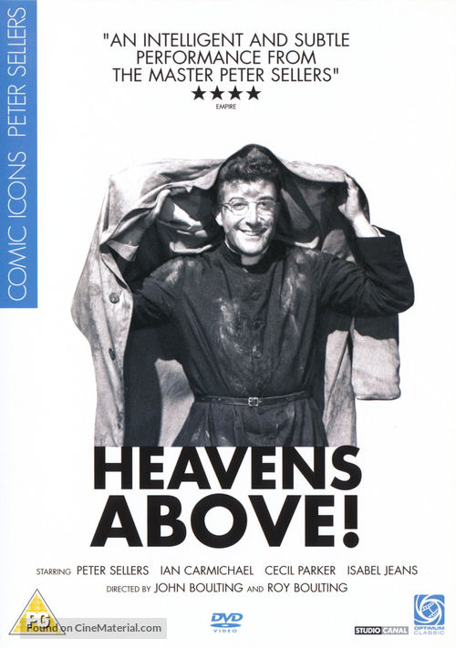 Heavens Above! - British DVD movie cover