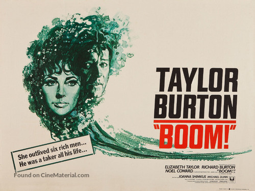 Boom - British Movie Poster