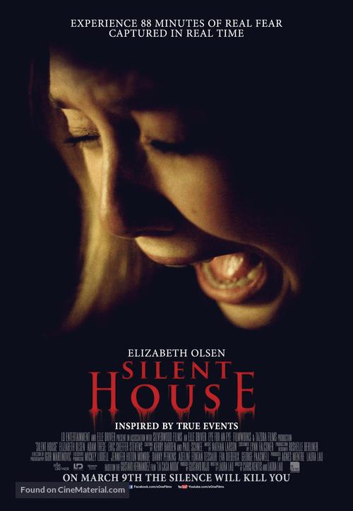 Silent House - Canadian Movie Poster