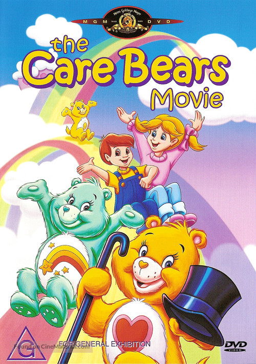 The Care Bears Movie - Australian DVD movie cover