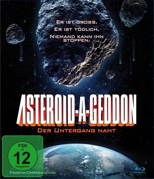 Asteroid-a-Geddon - German Blu-Ray movie cover