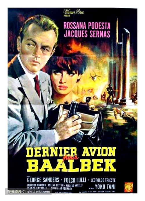 F.B.I. operazione Baalbeck - French Movie Poster