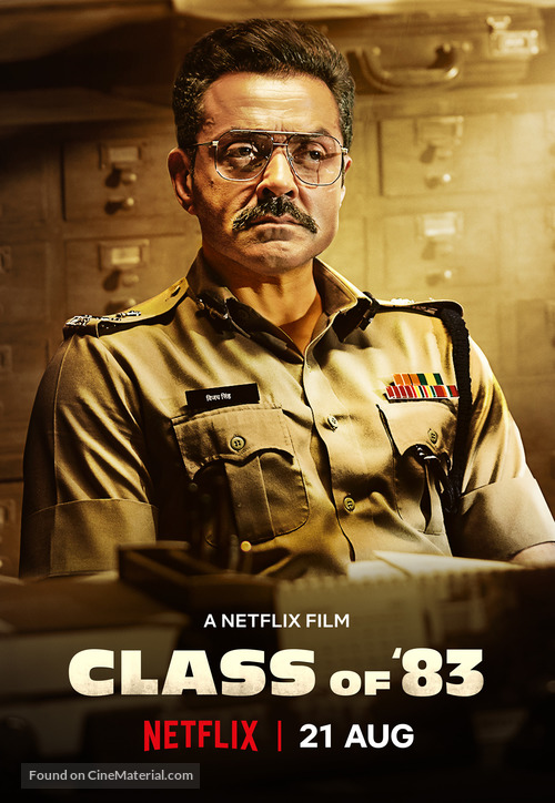 Class of 83 - Indian Movie Poster