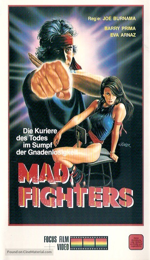 Ferocious Female Freedom Fighters - German VHS movie cover