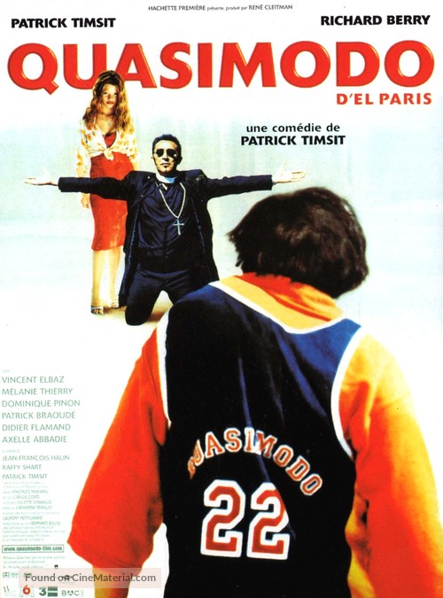 Quasimodo d&#039;El Paris - French Movie Poster