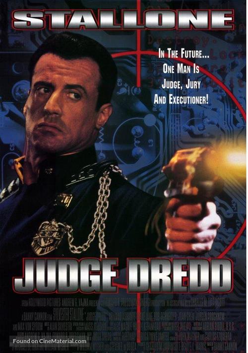 Judge Dredd - British Movie Poster