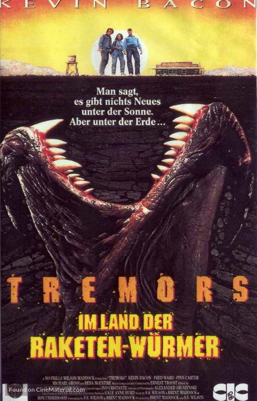 Tremors - German Movie Cover
