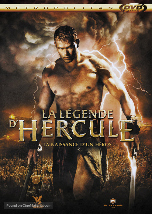 The Legend of Hercules - French DVD movie cover