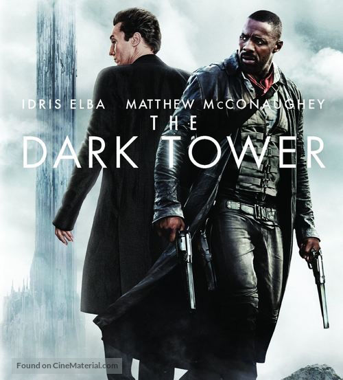 The Dark Tower - Blu-Ray movie cover