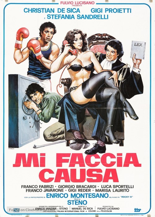 Mi faccia causa - Italian Movie Poster